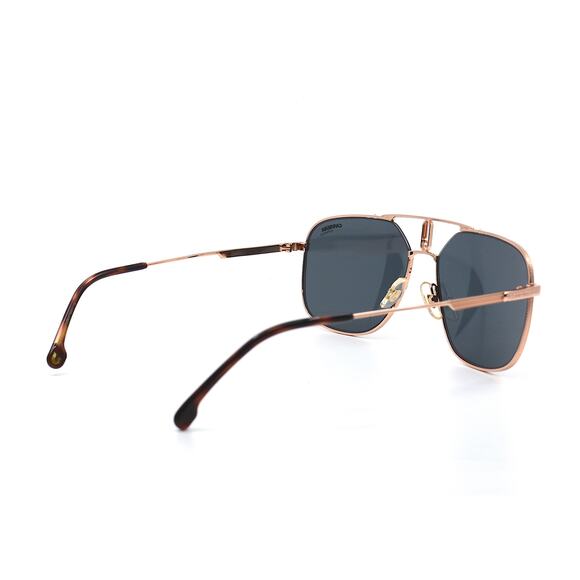 BRAND NEW CARRERA 1024/S ROSE GOLD GREY MIRROR AVIATOR SUNGLASSES - Picture 6 of 11